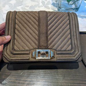 Rebecca Minkoff Nubuck Small Love Crossbody Bag